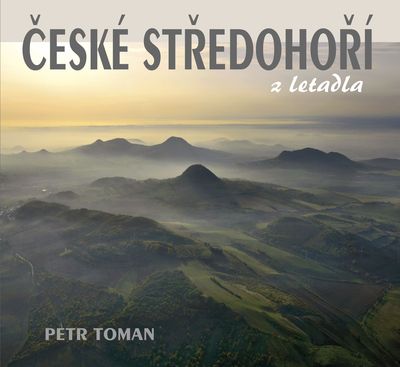 České středohoří z letadla
